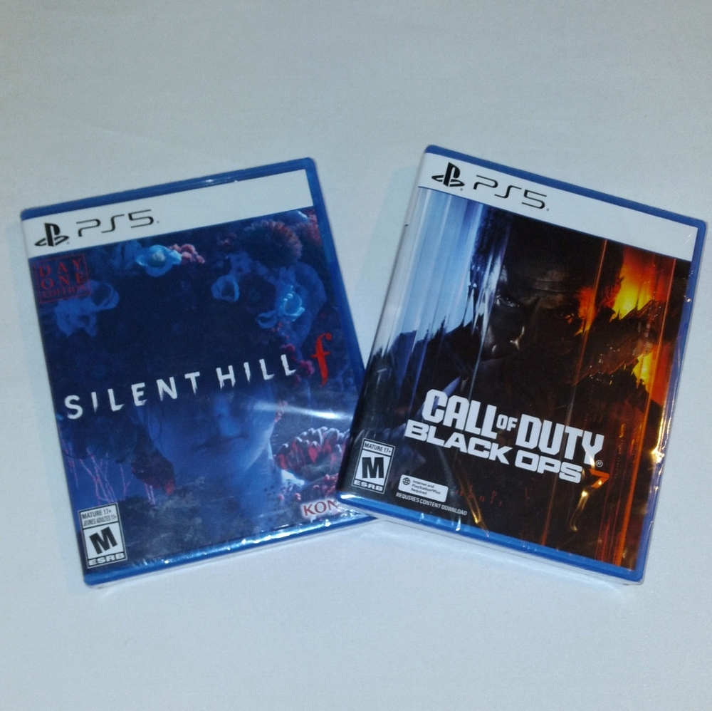 Call Of Duty Black Ops 7/ Silent Hill f PS5 Game Bundle